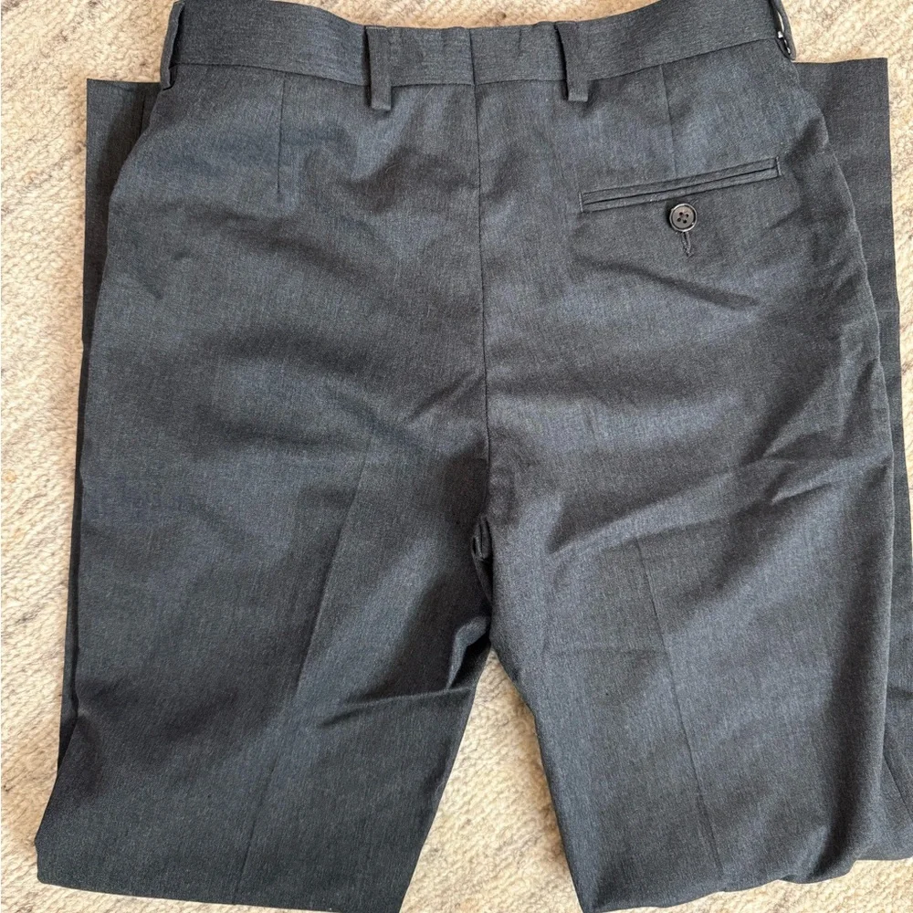 Ralph Lauren Boys Dark Charcoal Dress Pants